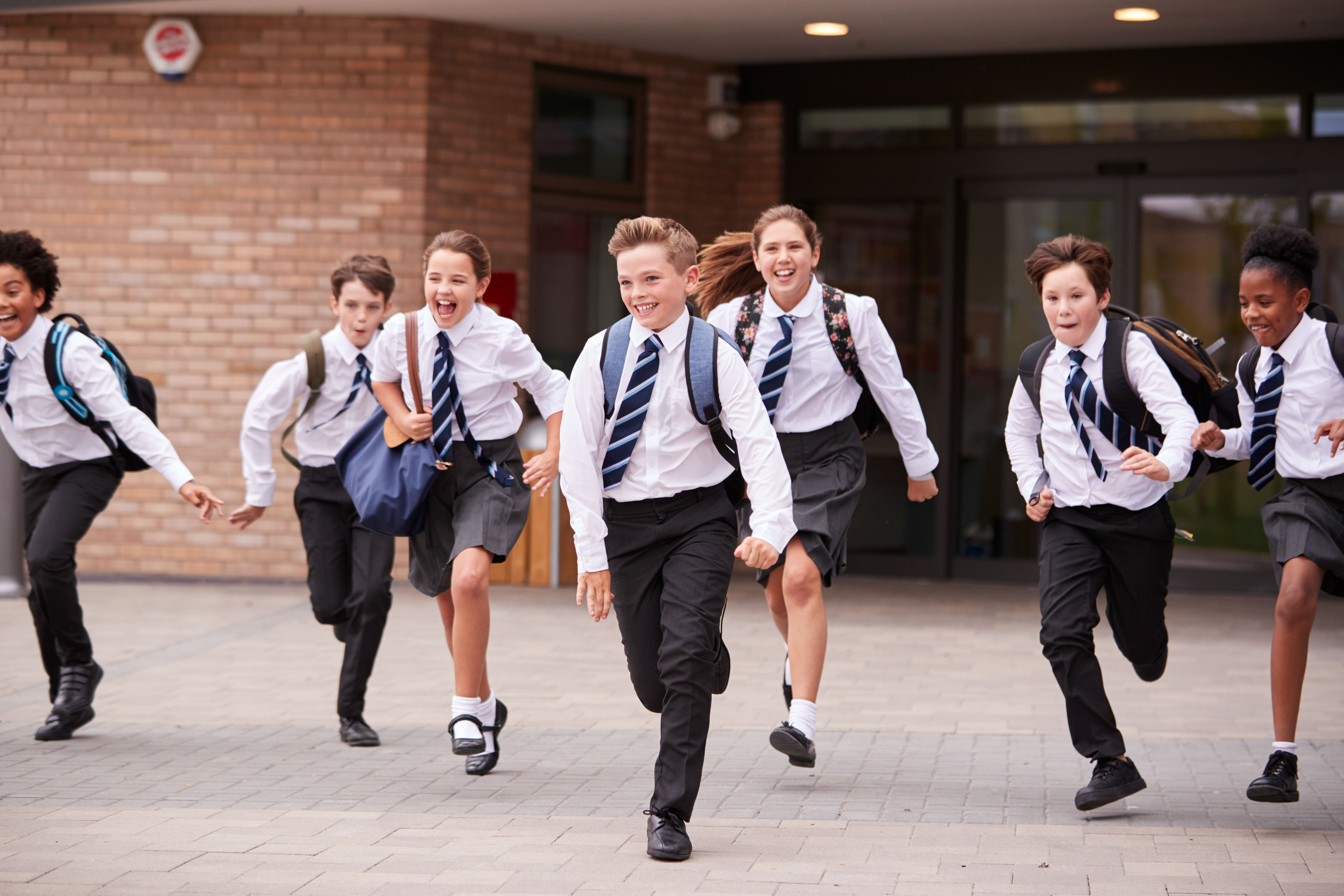 3. Blue Hair Ties for School Uniform - wide 3